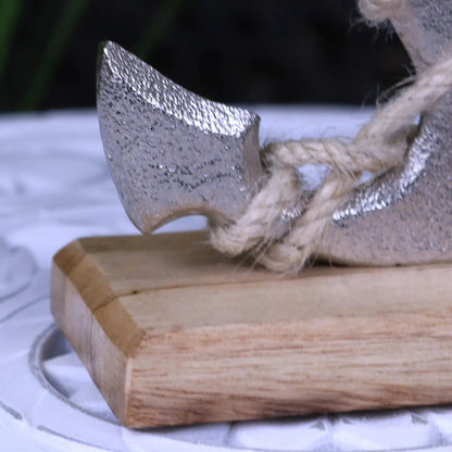 Malvan Metal Anchor Ornament Nautical Decor