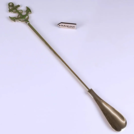 Pali Brass Shoe Horn Ships Anchor Design 48cm