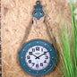 Nautical Wall Clock with Rope and Pulley