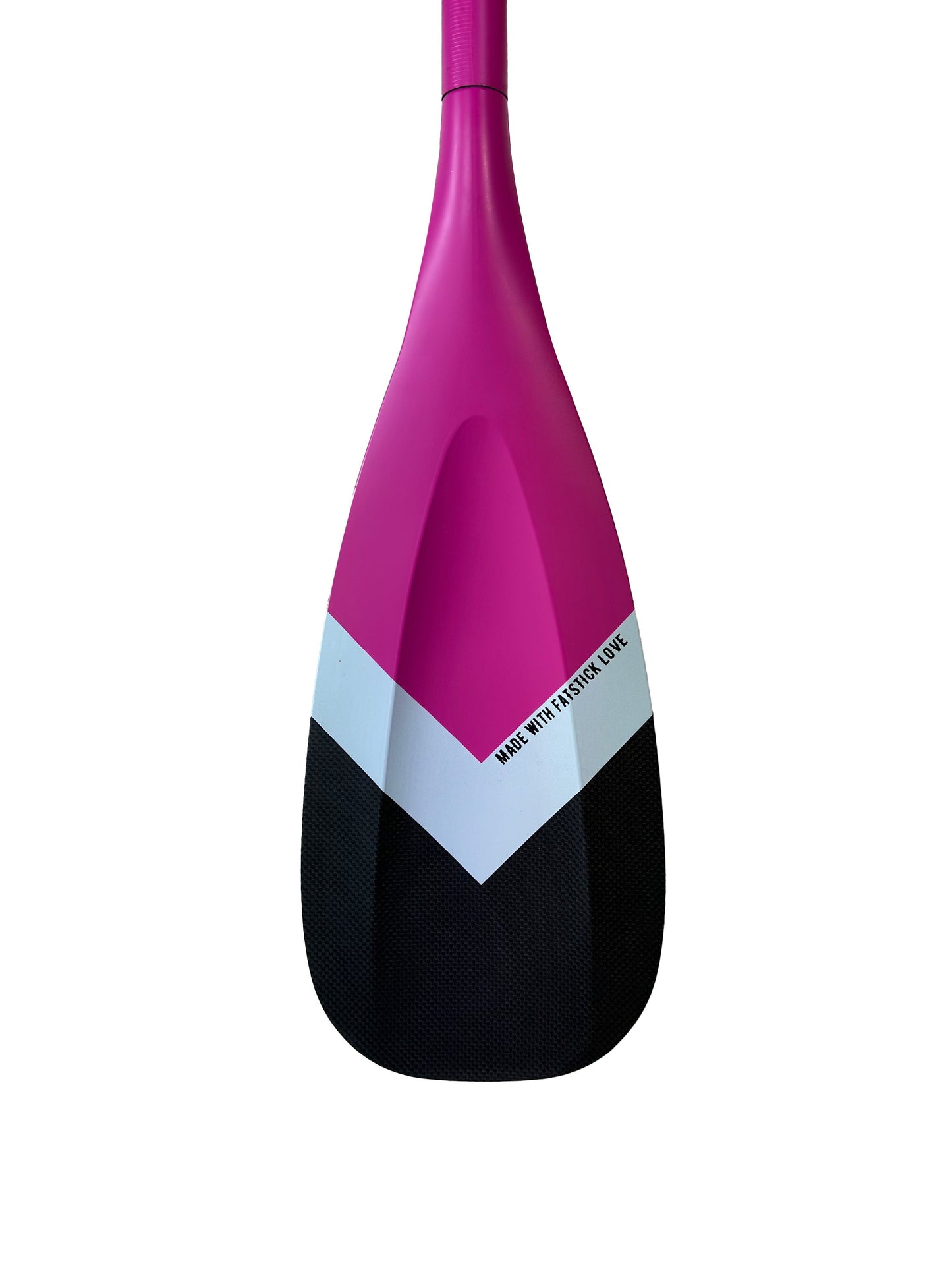 3 Piece Full Carbon Paddle Board Paddle - Blue/Pink/Black - With Free Bag