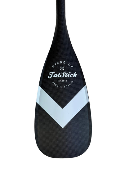 3 Piece Full Carbon Paddle Board Paddle - Blue/Pink/Black - With Free Bag