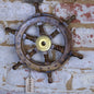 Naav Wooden Ships Wheel Natural Colour