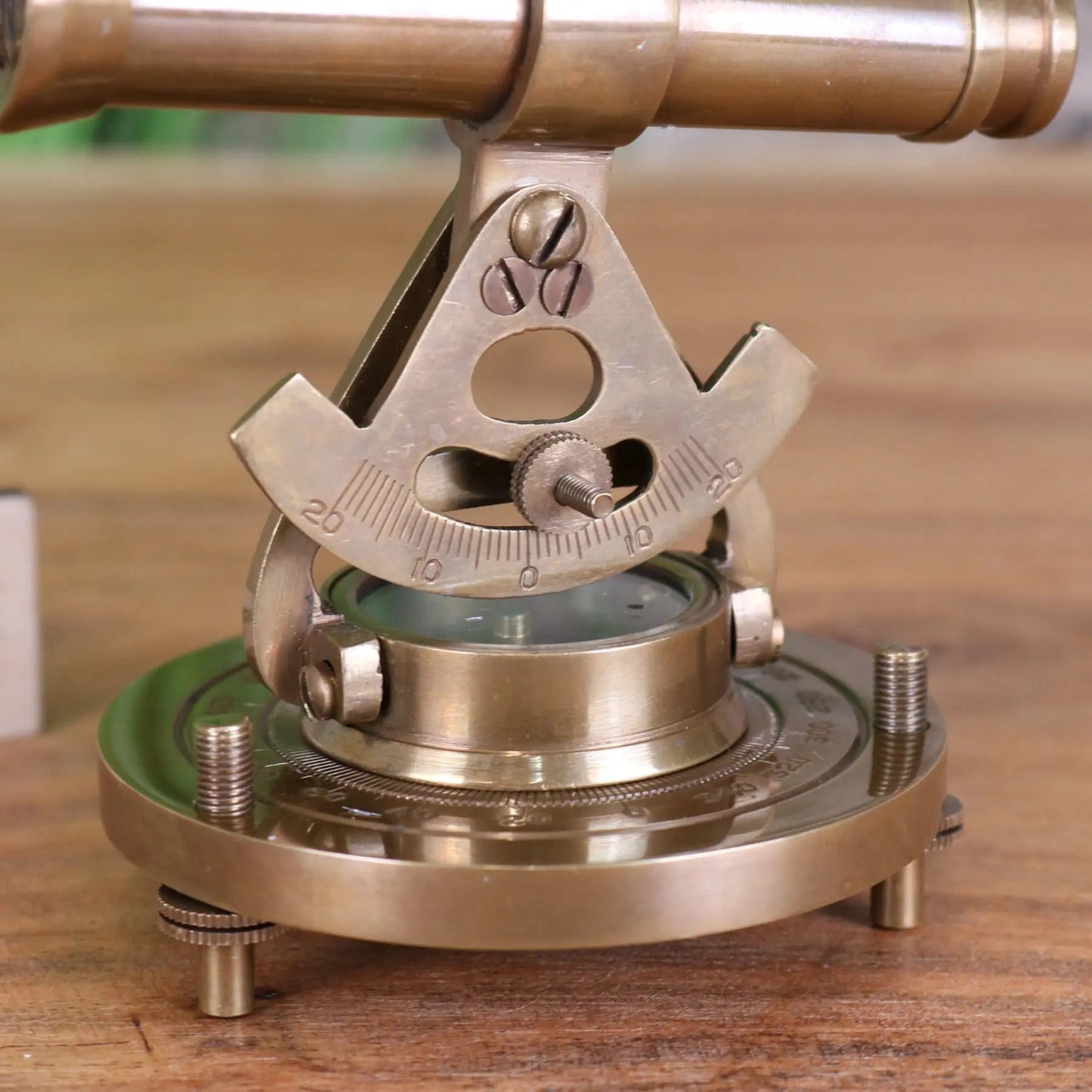 Antique Finish Brass Alidade 10cm