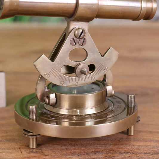 Antique Finish Brass Alidade 10cm