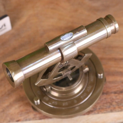 Antique Finish Brass Alidade 10cm