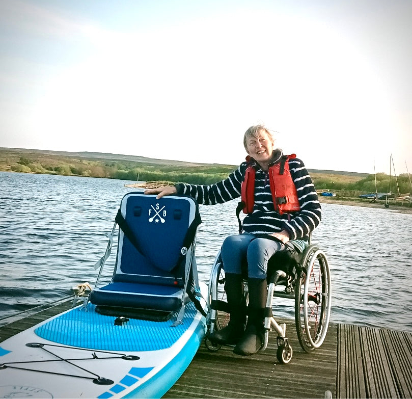 Adaptive Inflatable Paddle Board SUP Kayak Seat | Beach |Multi-Use Camping Chair