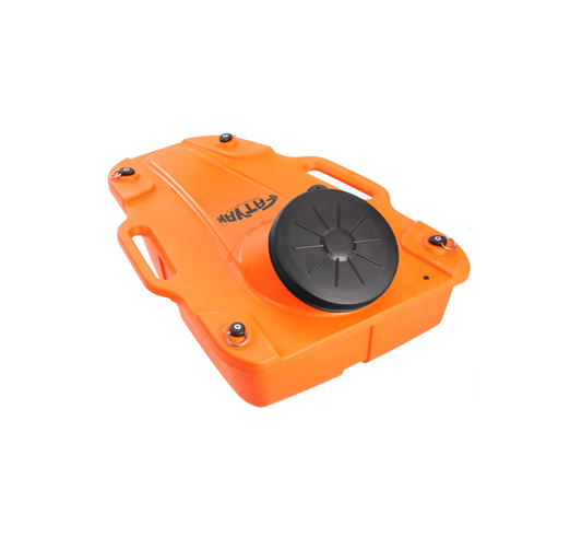 Kaddy Waterproof Storage Pod | Plastic Neutral | Orange | Secure & Dry