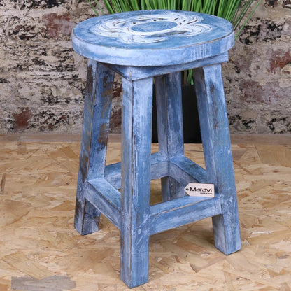 Kavi Kids Wooden Stool 25cm Crab Design