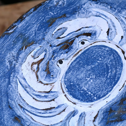 Kavi Kids Wooden Stool 25cm Crab Design