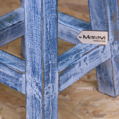 Kavi Kids Wooden Stool 25cm Turtle Design