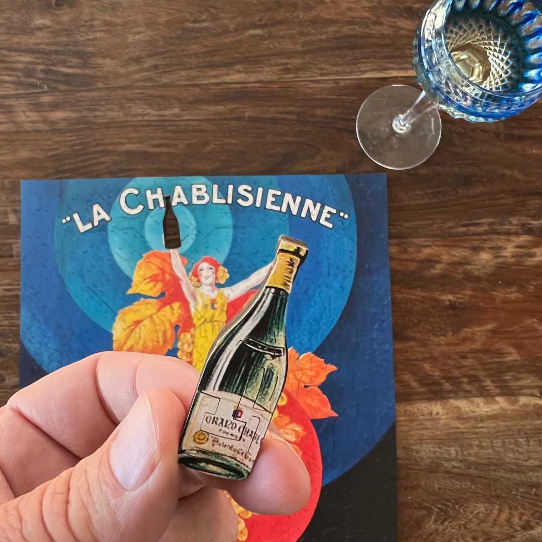 Vintage Poster - La Chablisienne (Large) Victory Wooden Puzzles