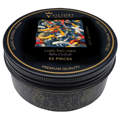 Ladies Who Lunch MINI QT Victory Wooden Puzzles