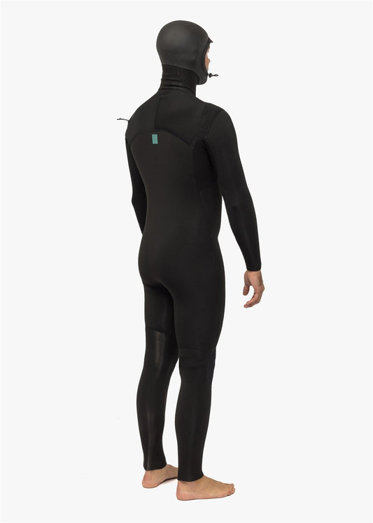 Vissla  New Seas 5-4 Hooded U-Zip Wetsuit
