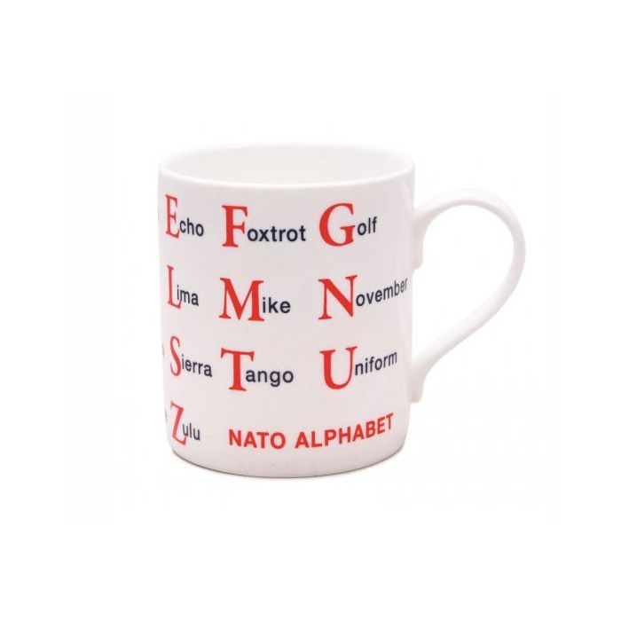 NATO Alphabet Mug