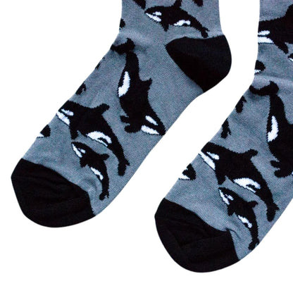 Save the Orcas Bamboo Socks