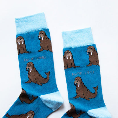 Save the Walrus Bamboo Socks