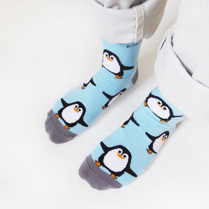 Save the Penguins Bamboo Socks