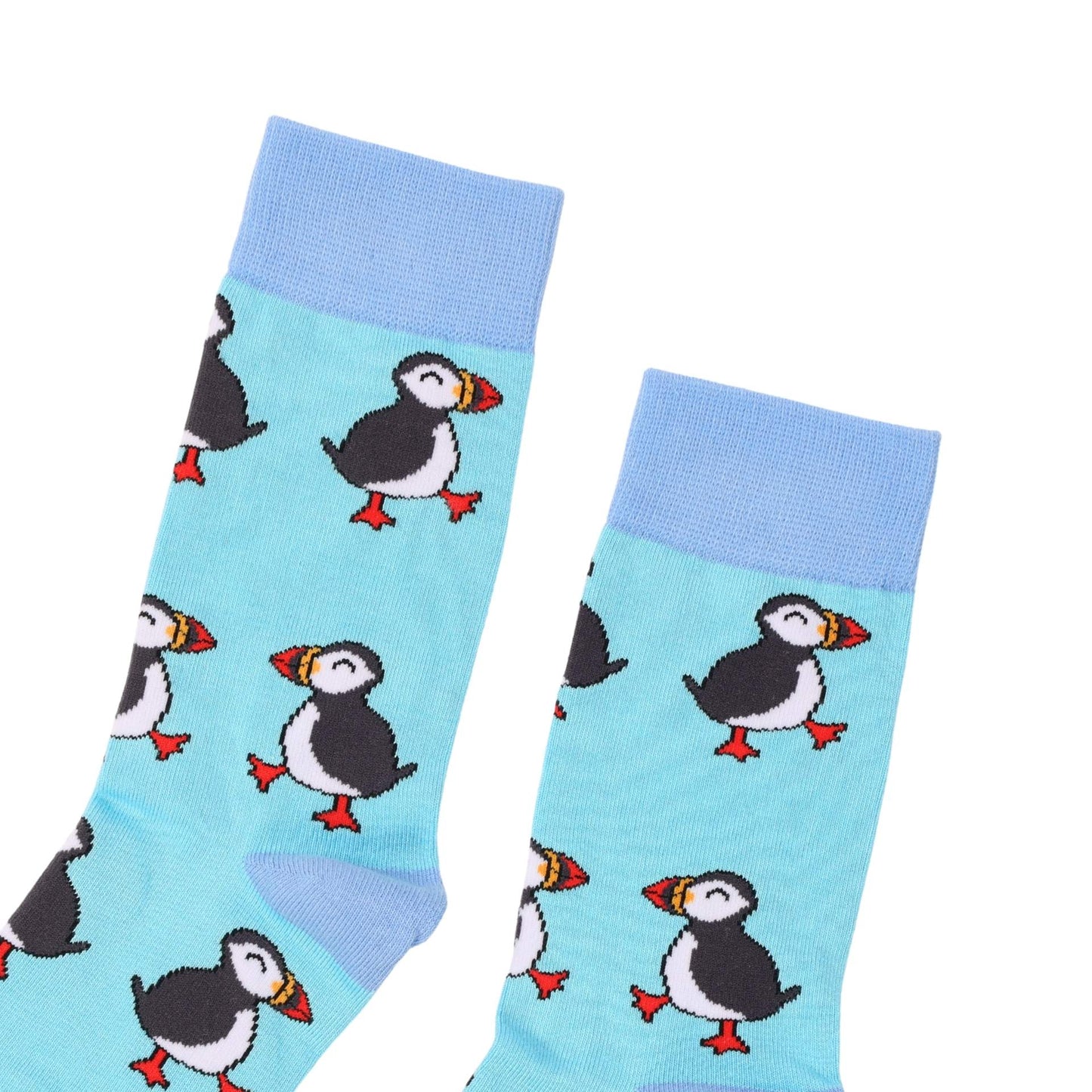 Save the Puffins Bamboo Socks