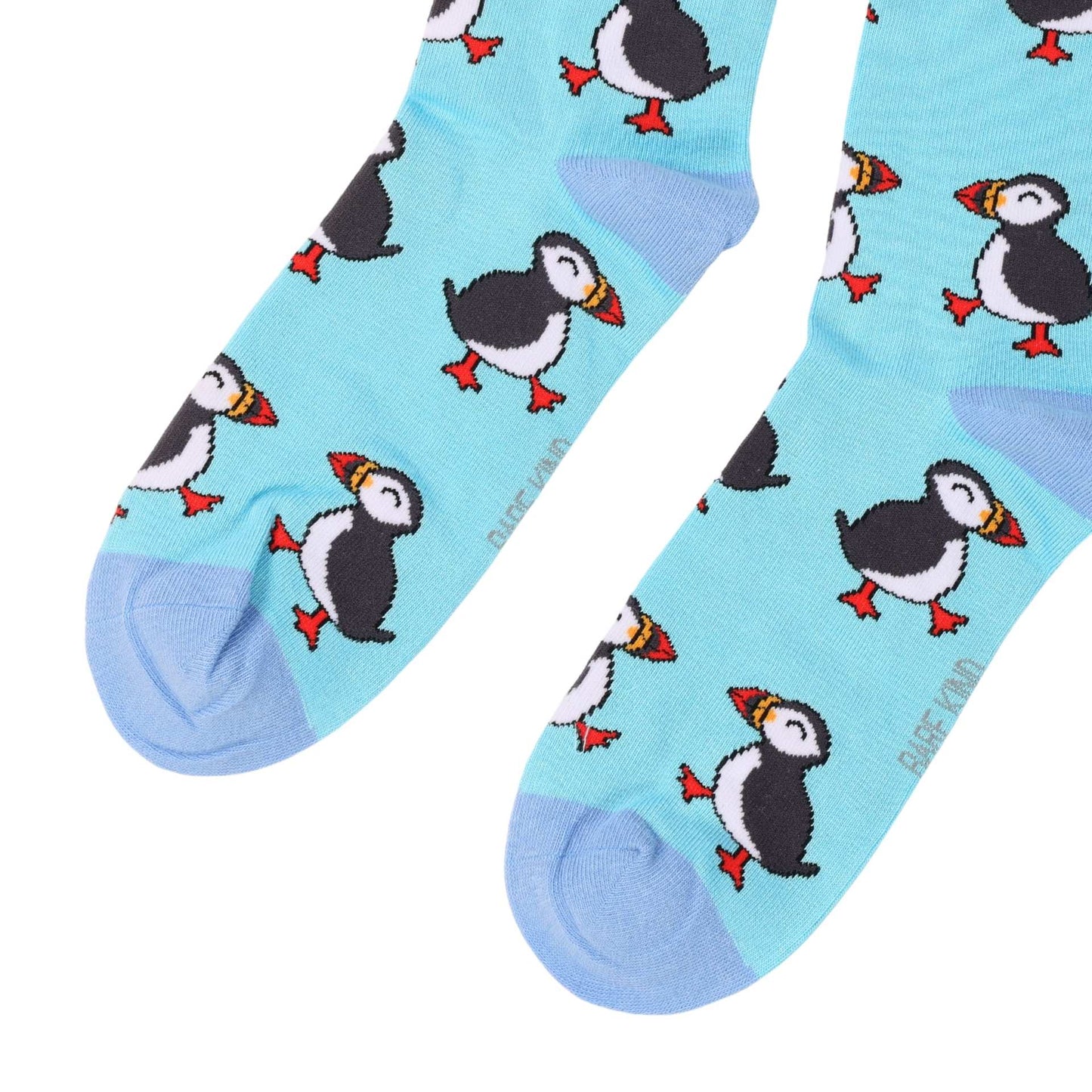 Save the Puffins Bamboo Socks