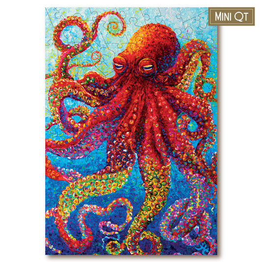 Dancing Octopus MINI QT - Victory Wooden Puzzles