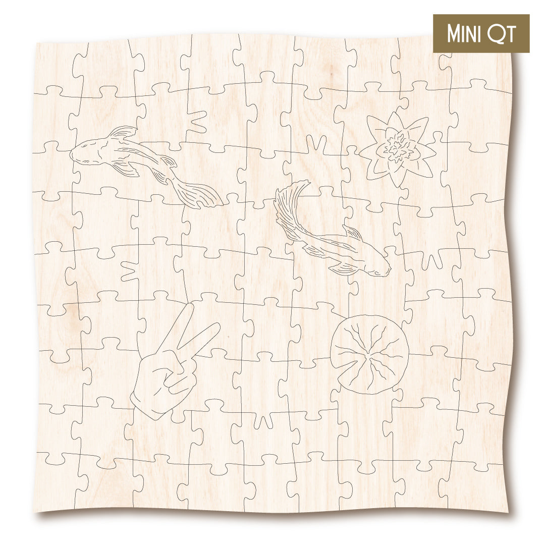 Ladies Who Lunch MINI QT Victory Wooden Puzzles