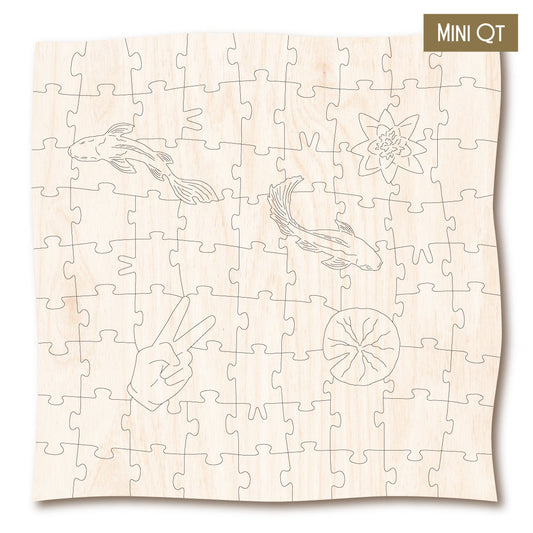 Ladies Who Lunch MINI QT Victory Wooden Puzzles