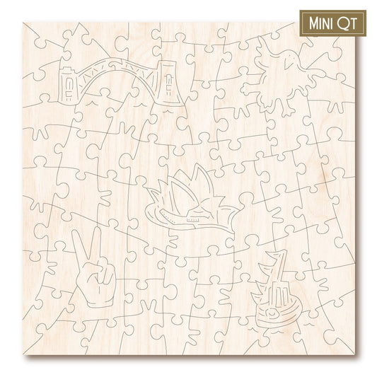 Sydney Harbour MINI QT Victory Wooden Puzzles