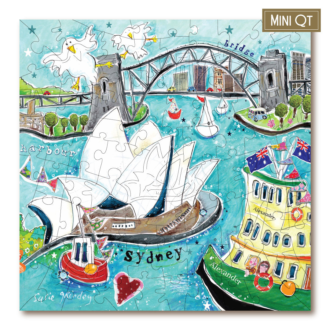 Sydney Harbour MINI QT Victory Wooden Puzzles