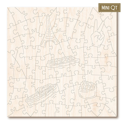 Paris MINI QT Victory Wooden Puzzles