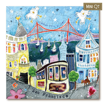 San Francisco MINI QT Victory Wooden Puzzles
