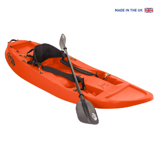 Surf Solo Kayak | Plastic Neutral | Orange | Agile & Fun
