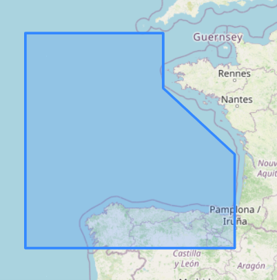 NV Atlas Atlantic ATL 1 – Falmouth to Vigo/North Coast of Spain [Nautical Chart Atlantic NV Verlag]