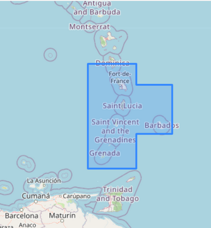 NV Atlas Caribbean 12.3 - Windward Islands, Martinique to Grenada