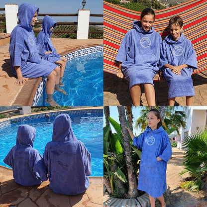 Towelling Changing Robe -100% Cotton