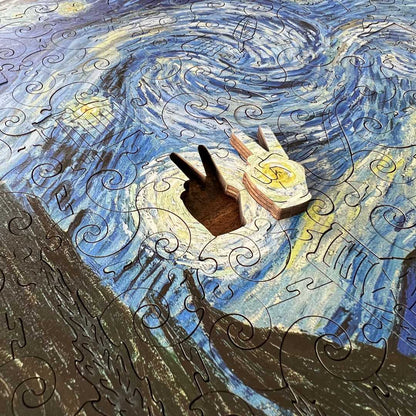 Starry Night - Victory Wooden Puzzles