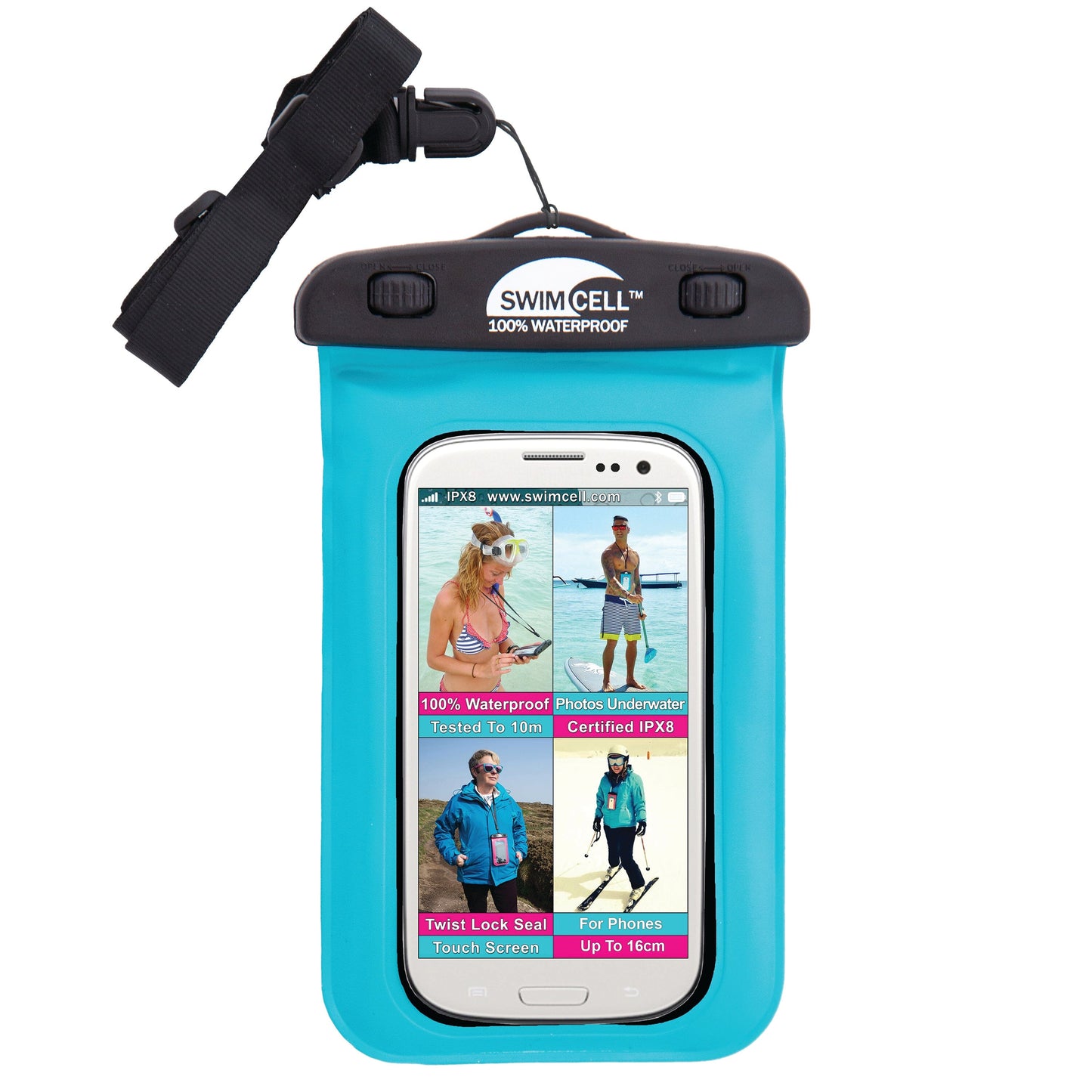 SwimCell Waterproof Case For iPhone & Android - Standard