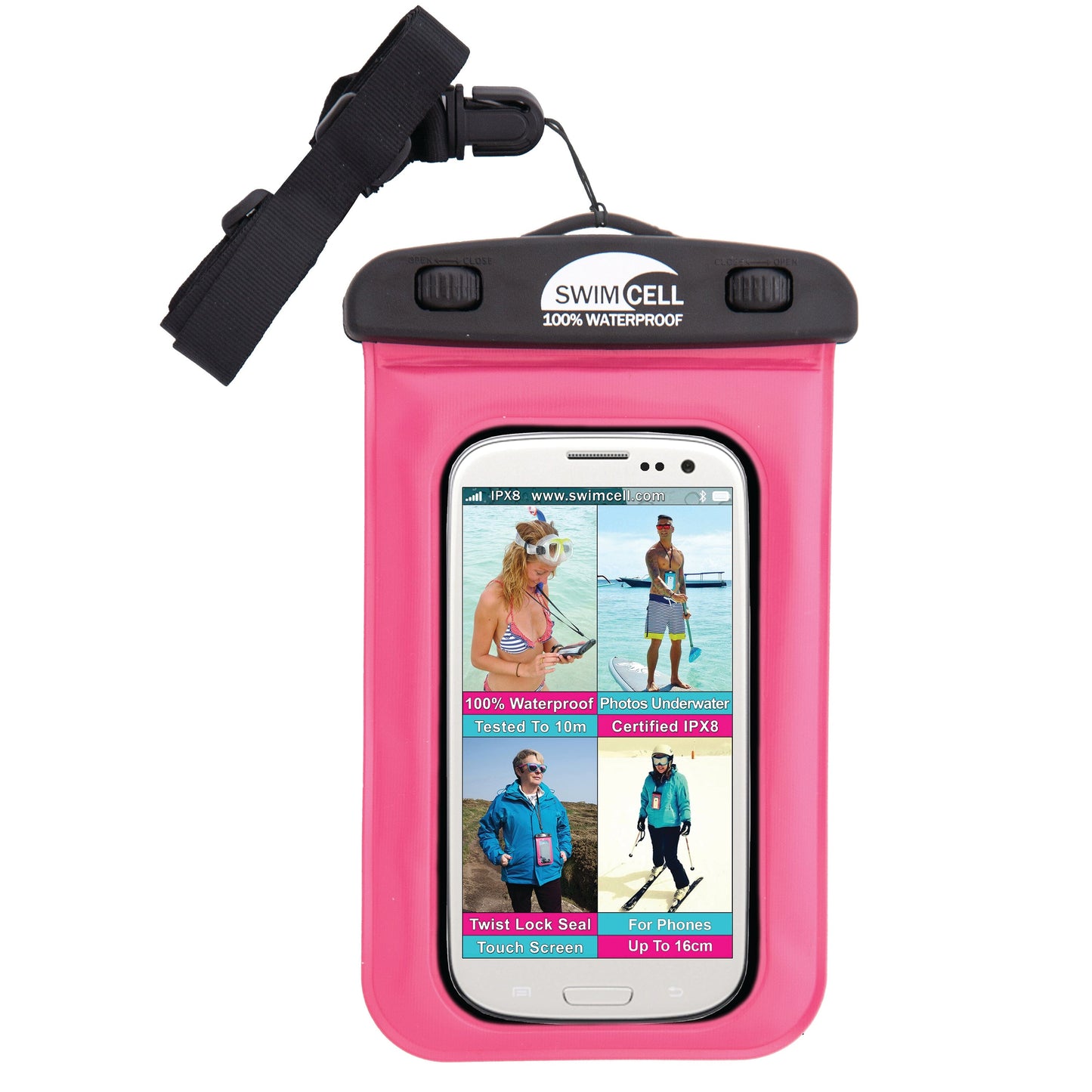 SwimCell Waterproof Case For iPhone & Android - Standard