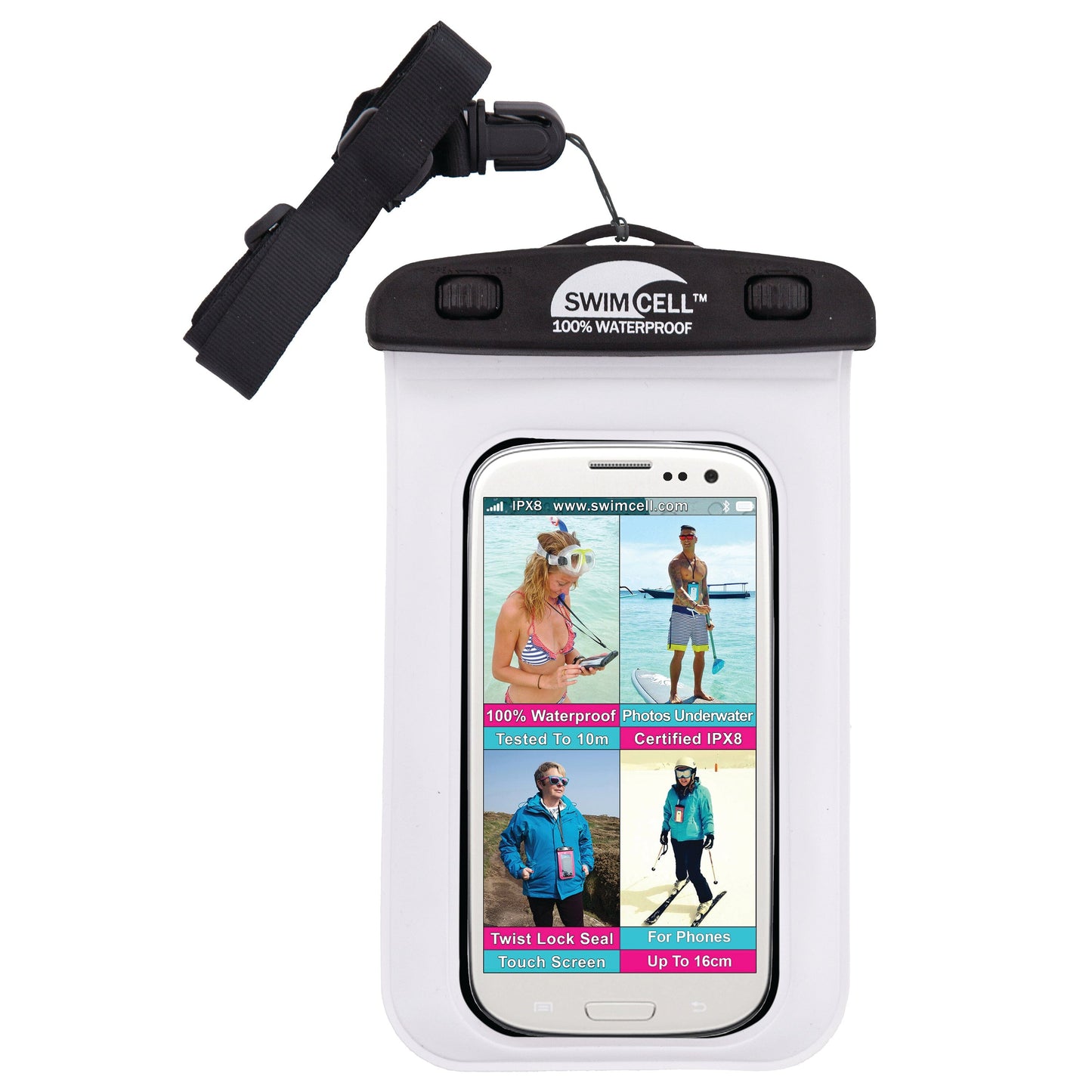 SwimCell Waterproof Case For iPhone & Android - Standard