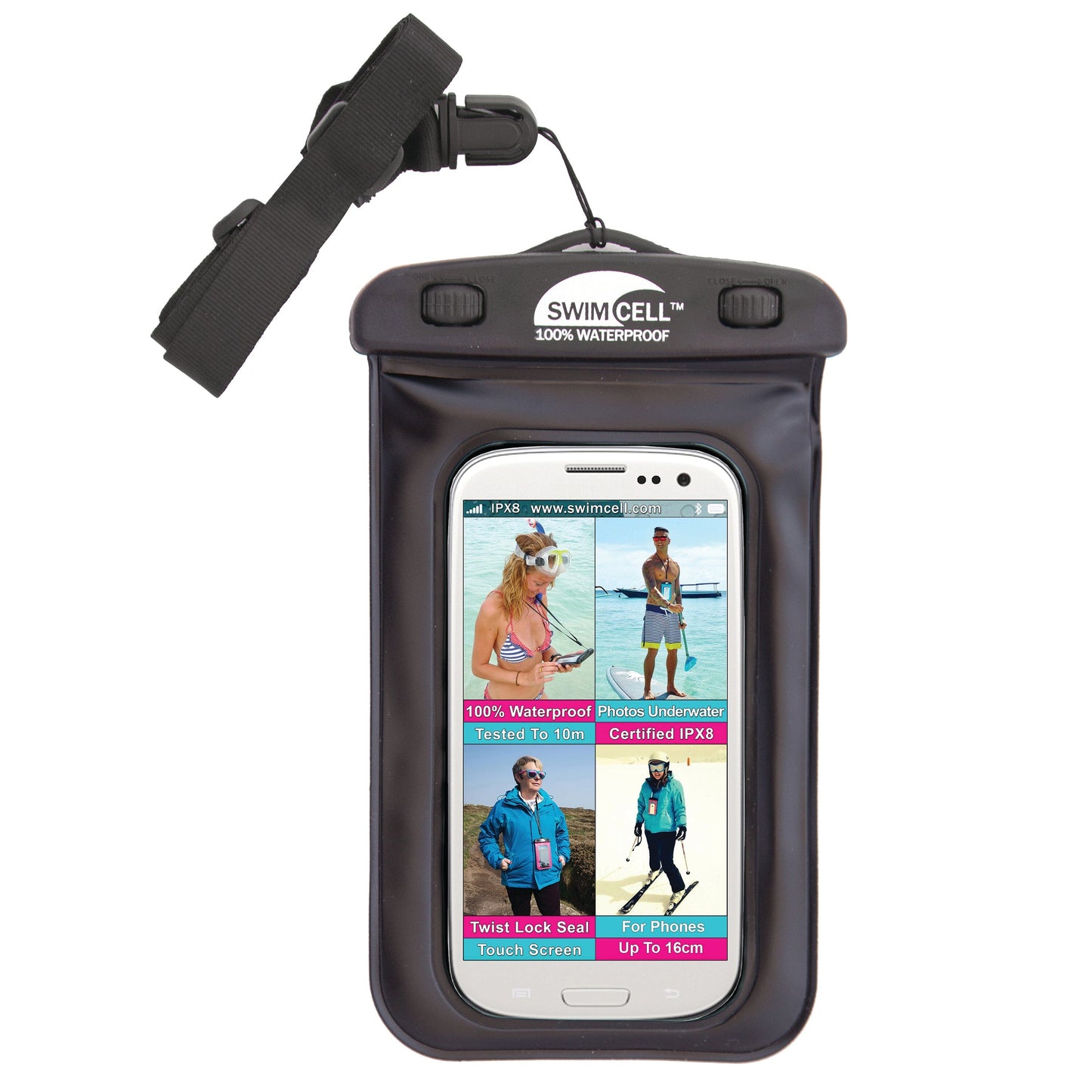 SwimCell Waterproof Case For iPhone & Android - Standard