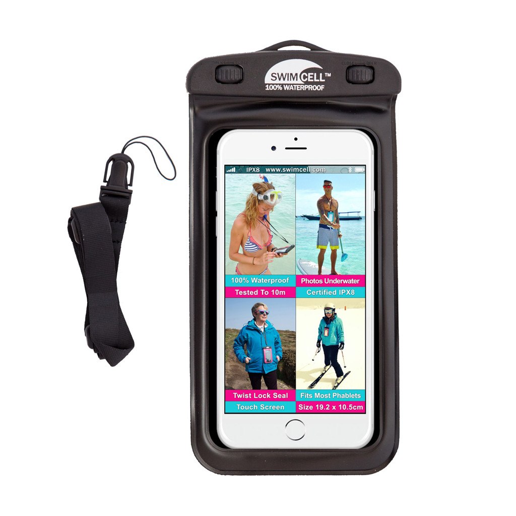 SwimCell Waterproof Case For iPhone & Android- Large