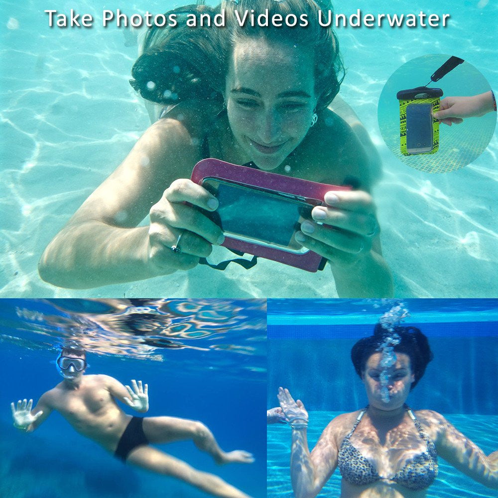 SwimCell Waterproof Case For iPhone & Android- Large