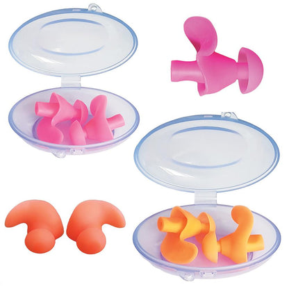Waterproof Earplugs for Swimming. Adult Size.