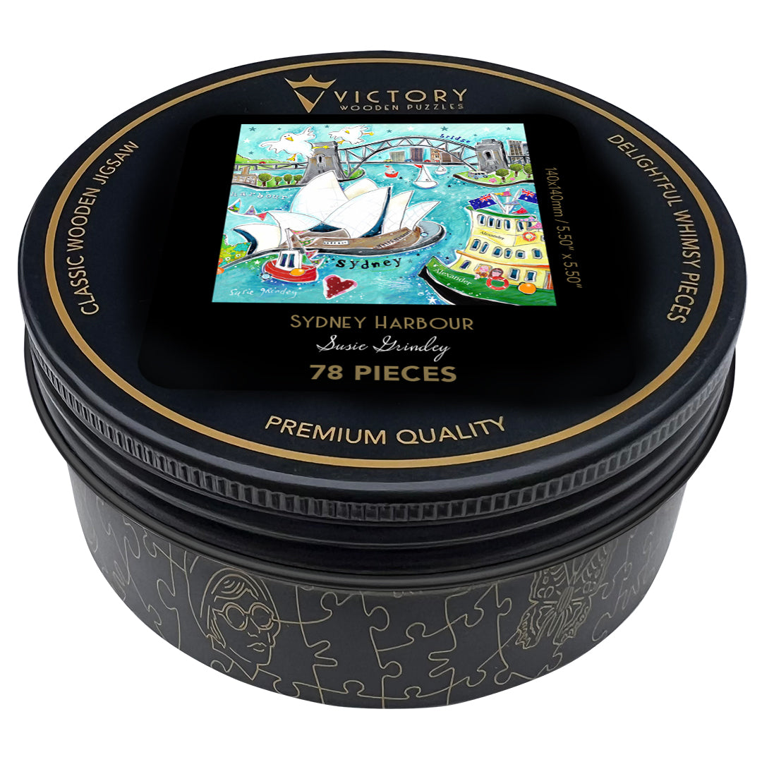 Sydney Harbour MINI QT Victory Wooden Puzzles
