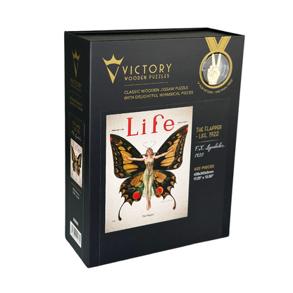 The Flapper - Life,1922 (Large) Victory Wooden Puzzles
