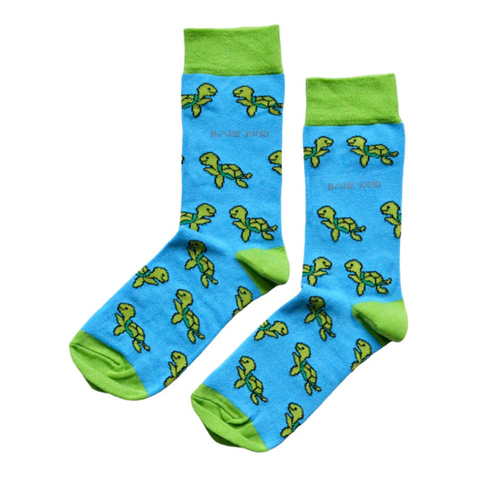 Save the Turtles Bamboo Socks