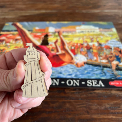 Vintage Poster - Butlin's - Victory Wooden Puzzles