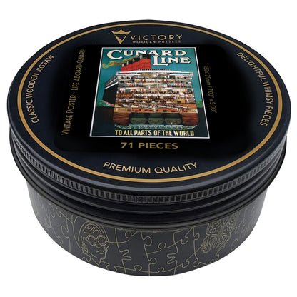 Vintage Poster - Life Aboard Cunard MINI QT