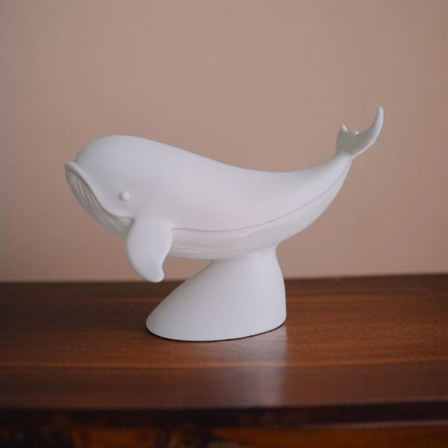 Sculpture #18 | Whale on Stand | Minimalist Ocean-Inspired Sculpture