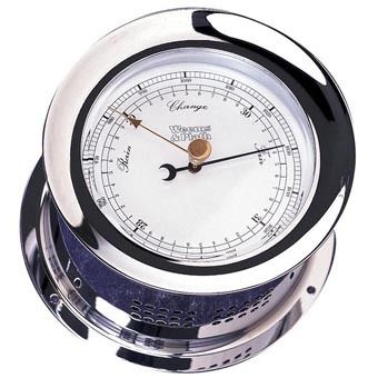 Chrome Plated Atlantis Barometer