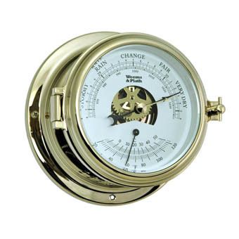 Endurance II 115 Barometer & Thermometer Brass